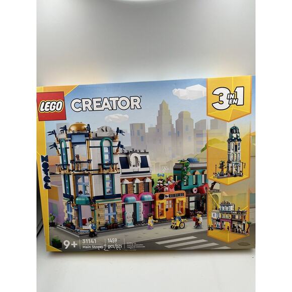 Lego Creator Main Street 9+ 1459pcs 31141 - Picture 1 of 12